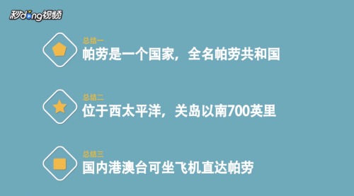 帕劳在哪个国家