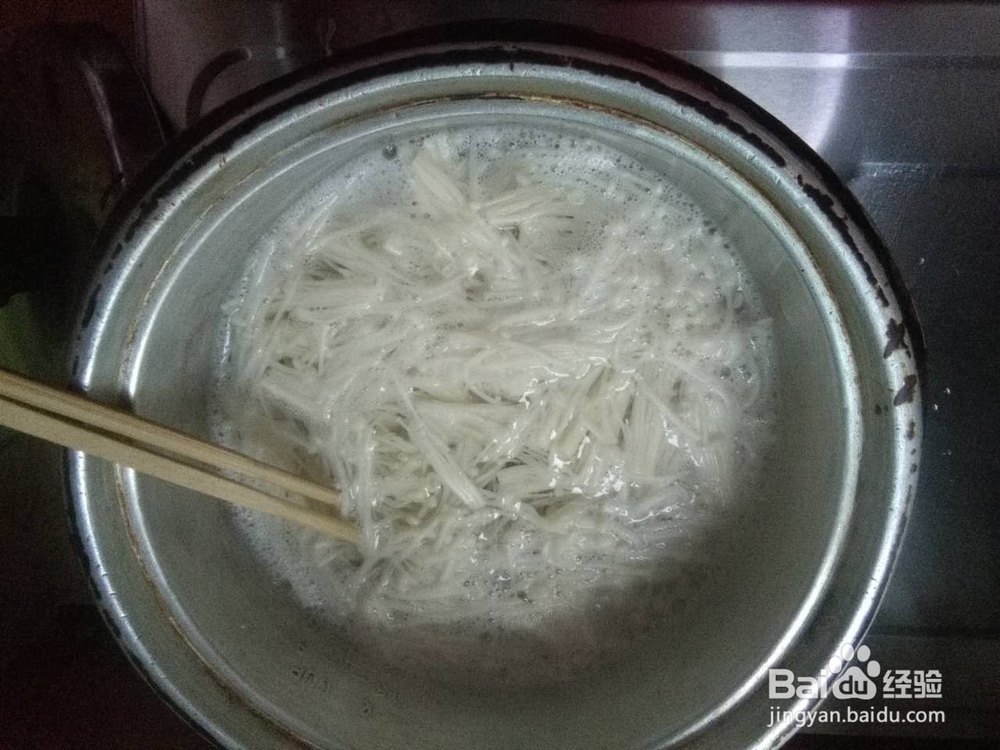 凉拌金针菇的做法