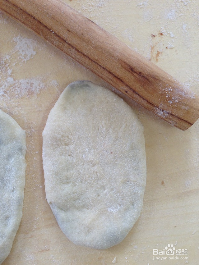 花型豆沙面包的做法