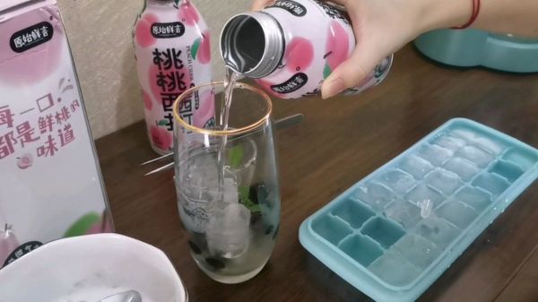 桃桃西打珍珠饮