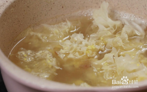 润肺百合羮的做法