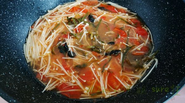 素烩萝卜丸茄汤