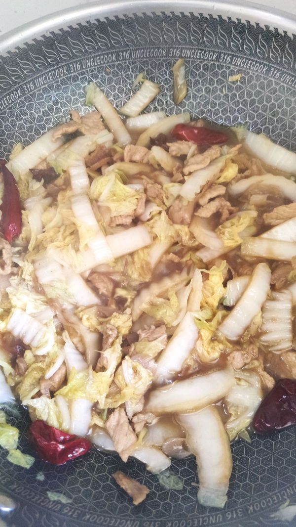 猪肉白菜炖粉条