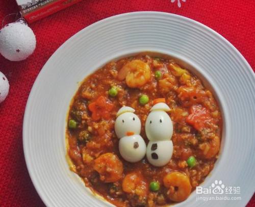 红烩双色花菜米的做法