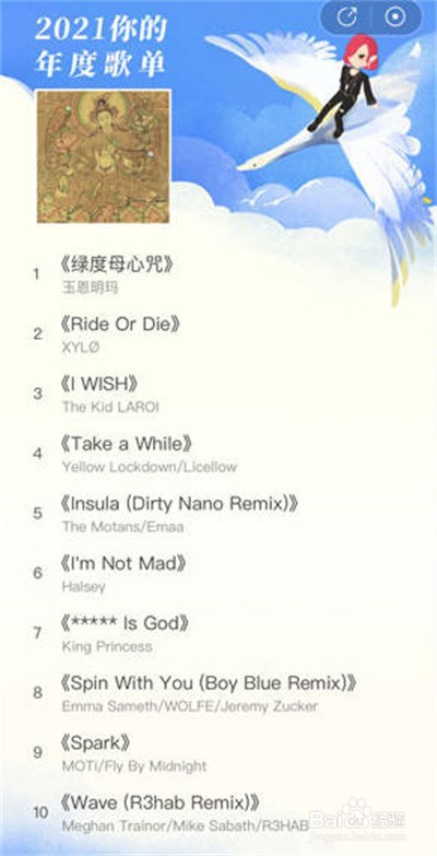 网易云音乐2021年年度歌单在哪里生成