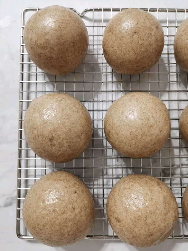 水光肌芝麻核桃馒头