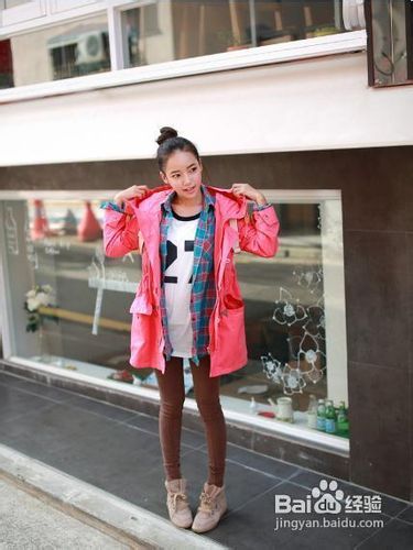 韩流街拍美女穿搭术显瘦显高超给力