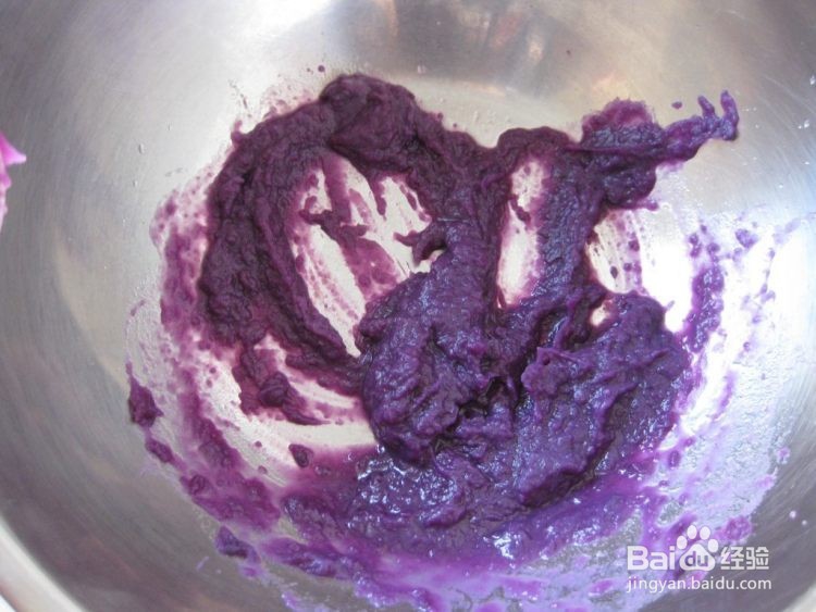 美味紫薯双色卷