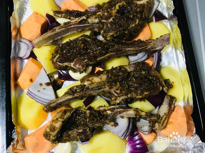 当法切羊排邂逅中式烹饪的做法