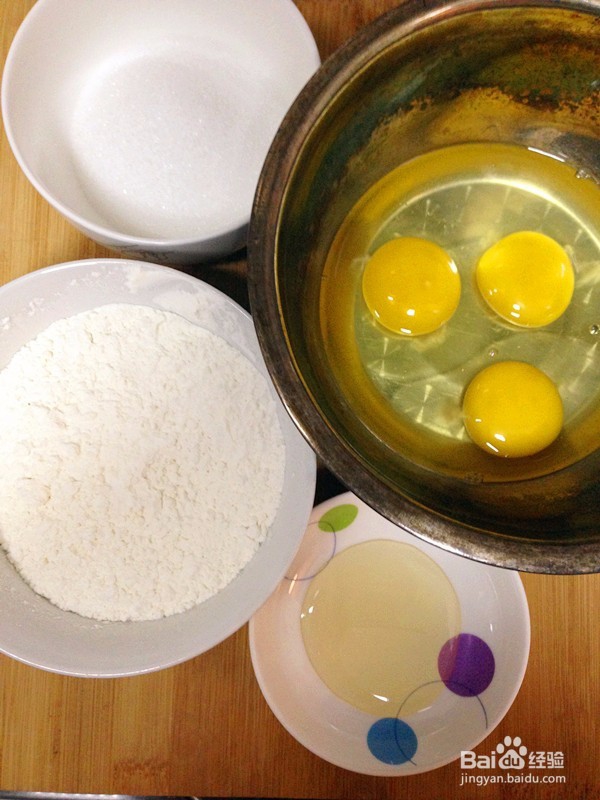 无水无油却同样美味的小蛋糕