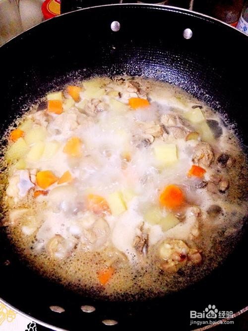 家常鸡肉咖喱饭 的做法