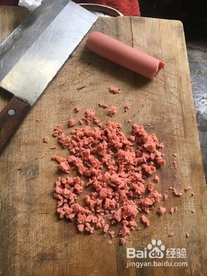 葱香火腿卷的做法