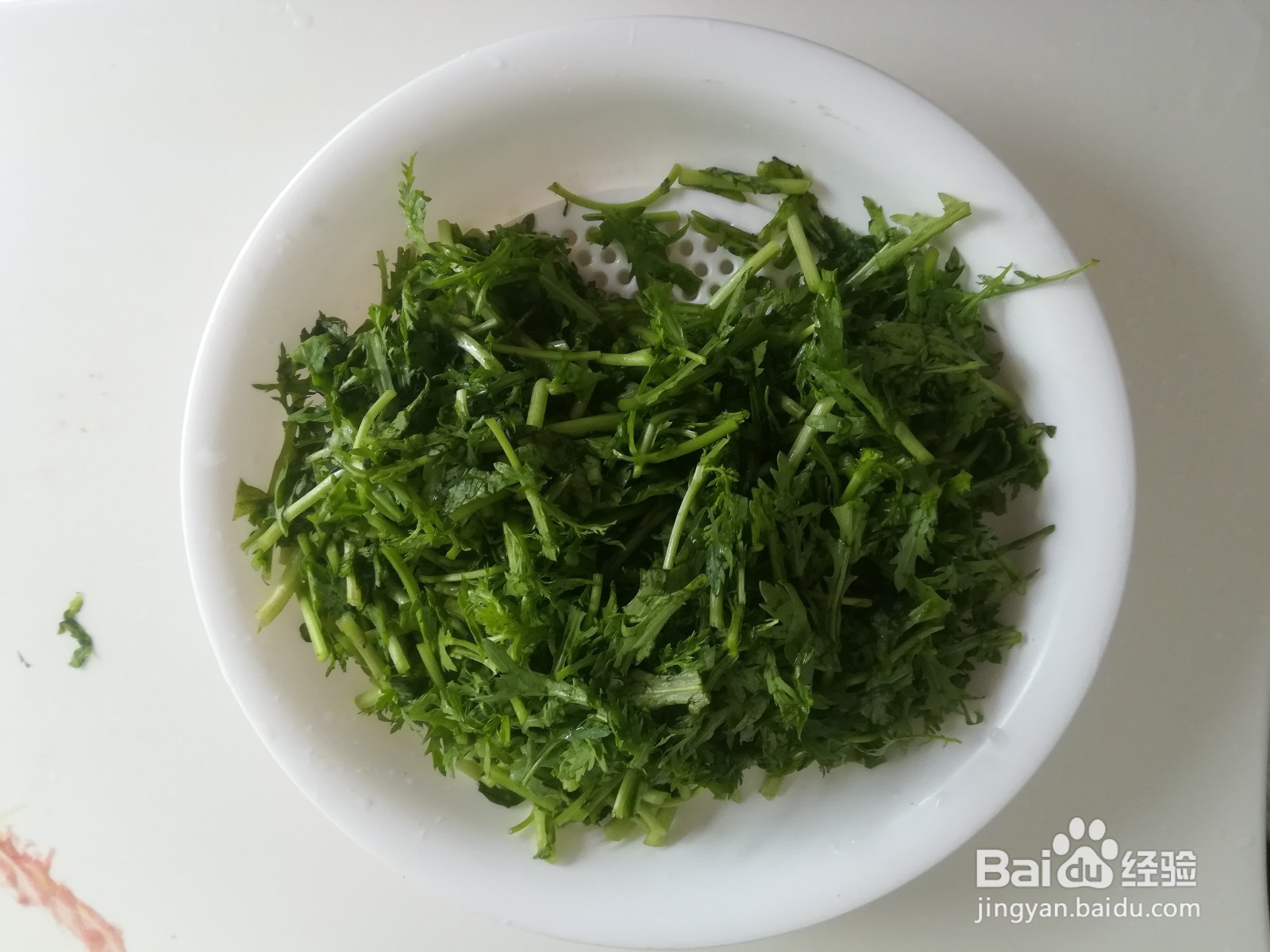 炒菊花菜的做法