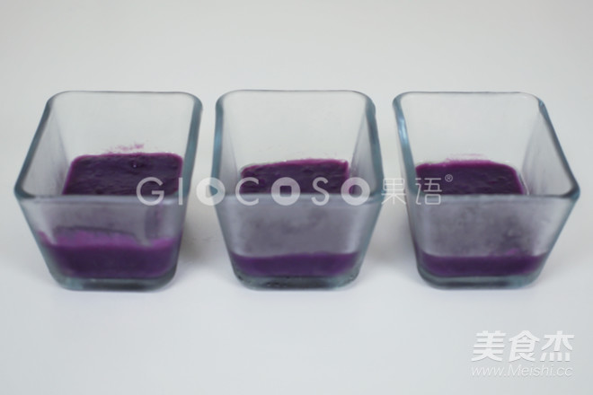 紫薯奶香羹的做法