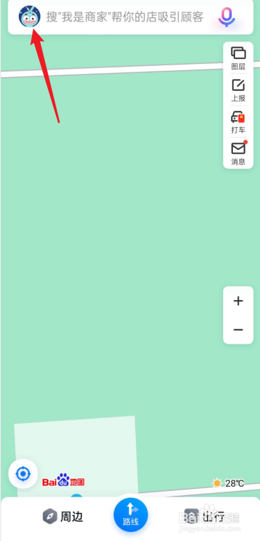 百度地图如何进入小度农庄