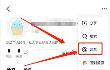 大众点评勋章如何查看