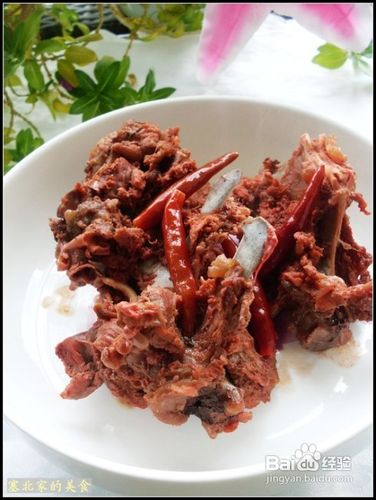 冬季老少皆宜的补钙滋补菜——红焖羊蝎子