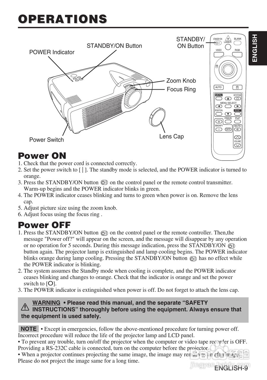 日立 CP-X430W投影机说明书:[2]