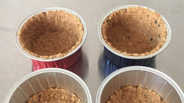 橙香鸟巢芝士蛋糕的制作方法