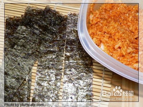 梅花寿司的做法