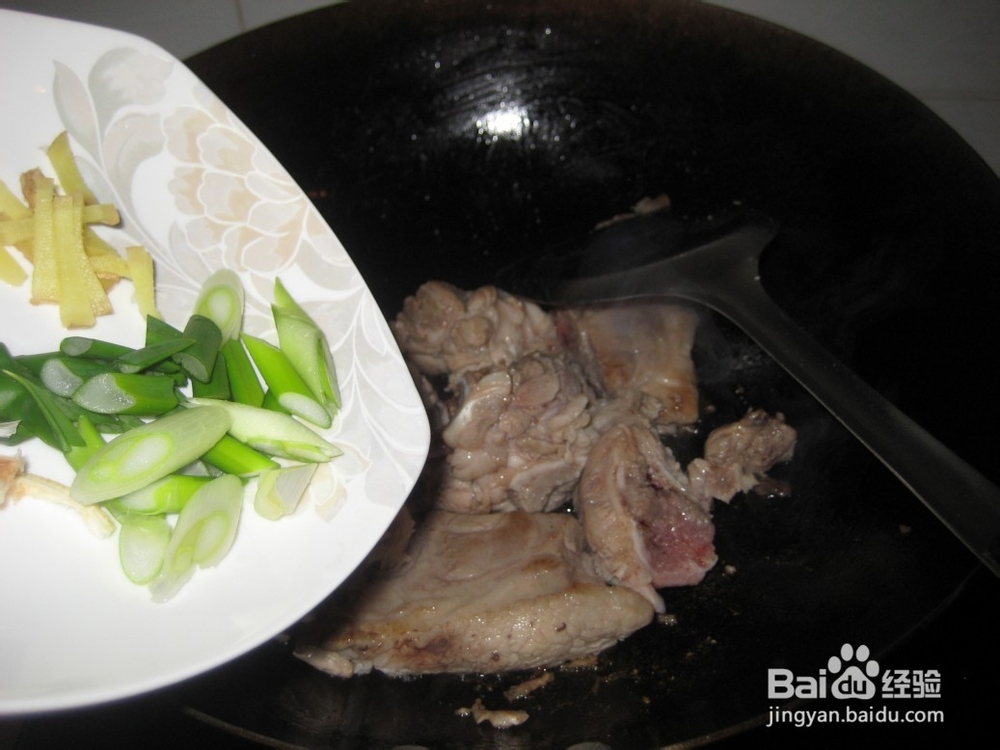 红烧猪骨焖豆角干