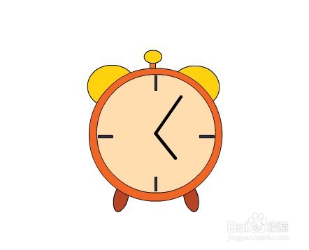 flash如何绘制卡通闹钟