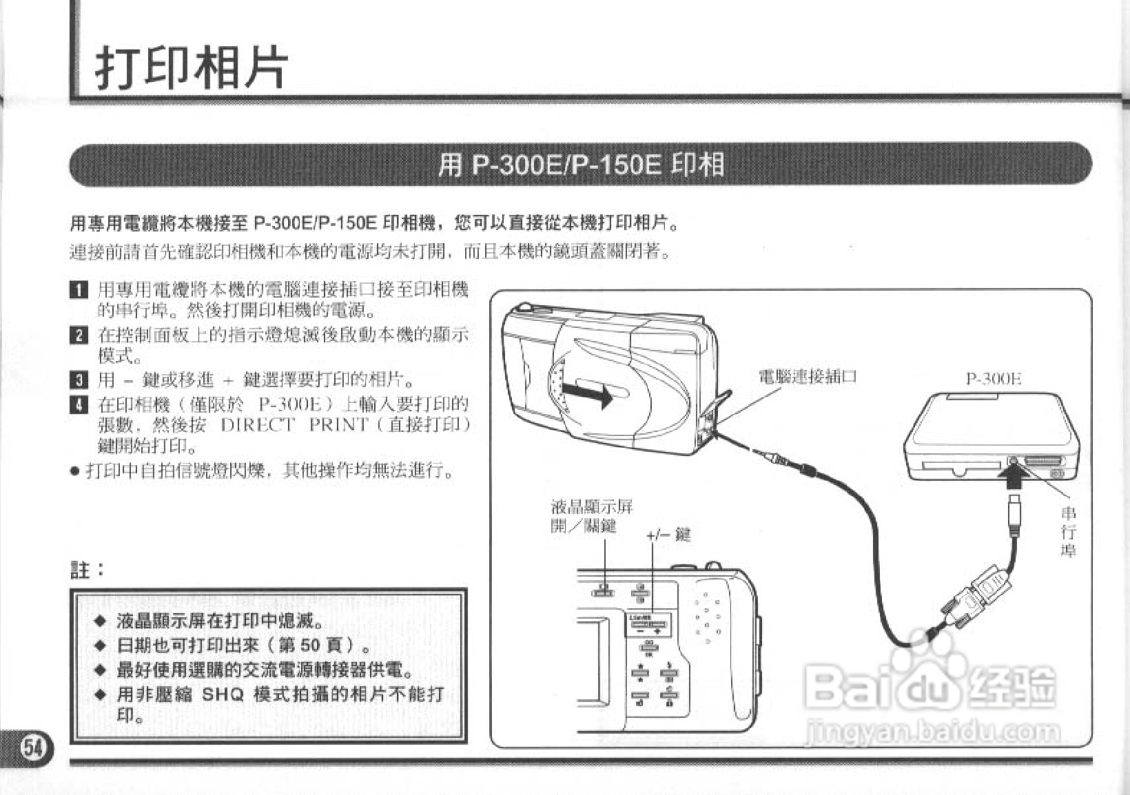 Olympus奥林巴斯C-900数码相机说明书:[6]
