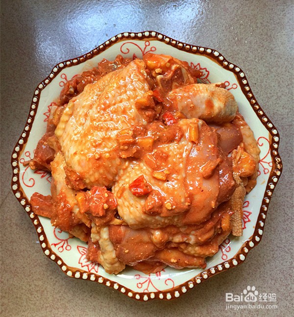 腐乳蒸鸡的做法
