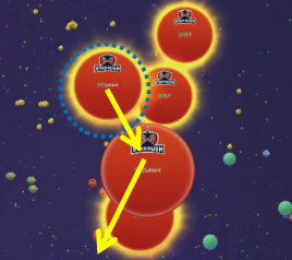 球球大作战如何才能学会踩球?