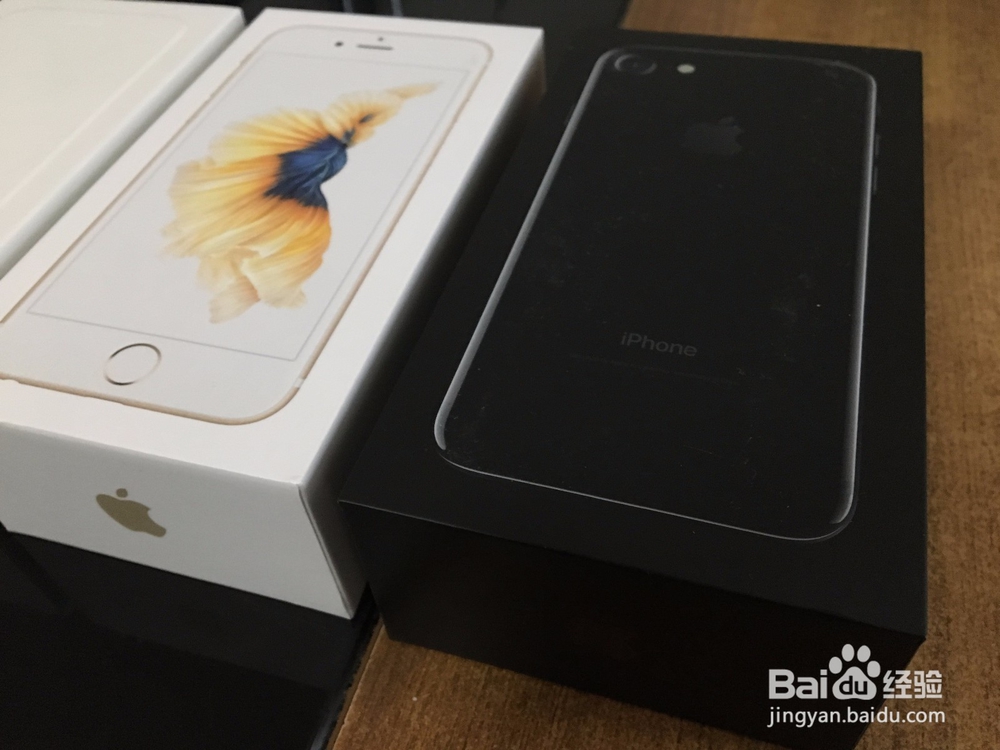 iPhone7 亮黑 开箱晒物