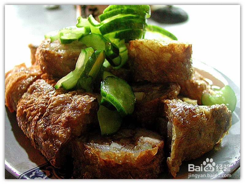 台灣台北延三夜市~葉家五香雞捲