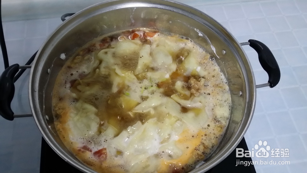 西红柿鸡蛋苏肉面的做法