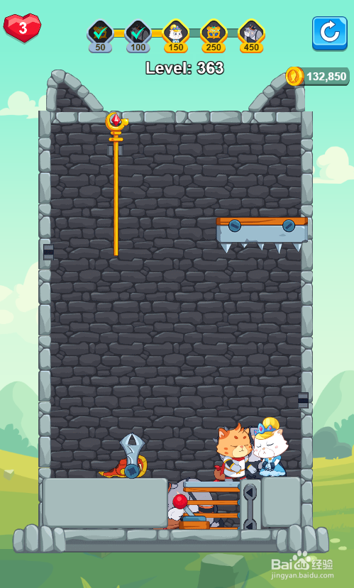 如何让超级猫顺利通过Level 363