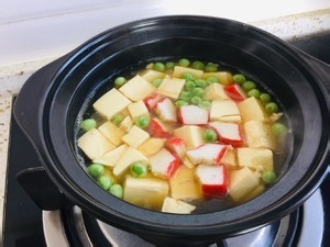 超简单虾仁豆腐汤