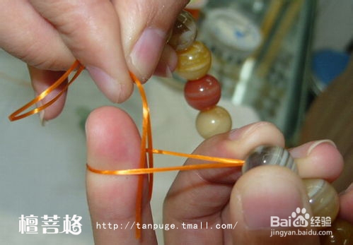 串制精美手链的方法步骤详解-百度经验