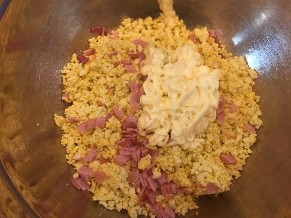 橄榄菜火腿面包