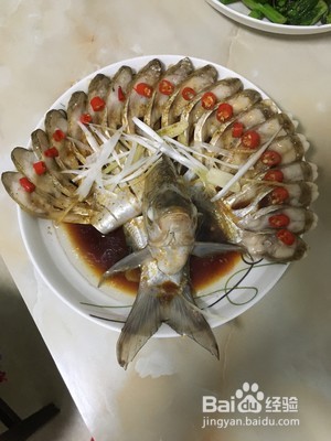 孔雀开屏鱼的做法