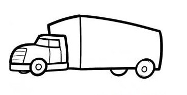 简笔画系列:如何绘制一辆卡车