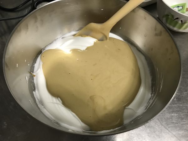 咖啡大理石纹戚风蛋糕