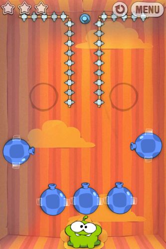 ★iPhone★糖果怪兽礼物盒第21/22关攻略