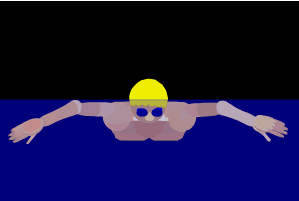 学习蛙泳，夏天游泳健身