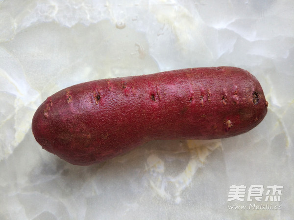 早餐微波紫薯