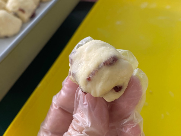 蔓越莓气泡面包