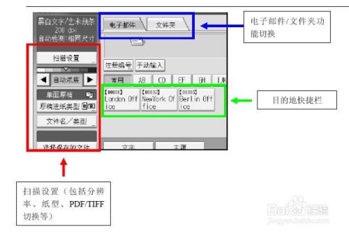 理光复合机如何设置扫描到邮件