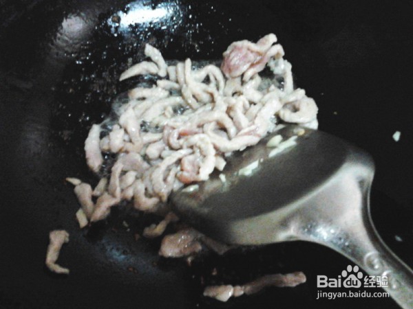 怎么做绿豆芽炒肉丝儿