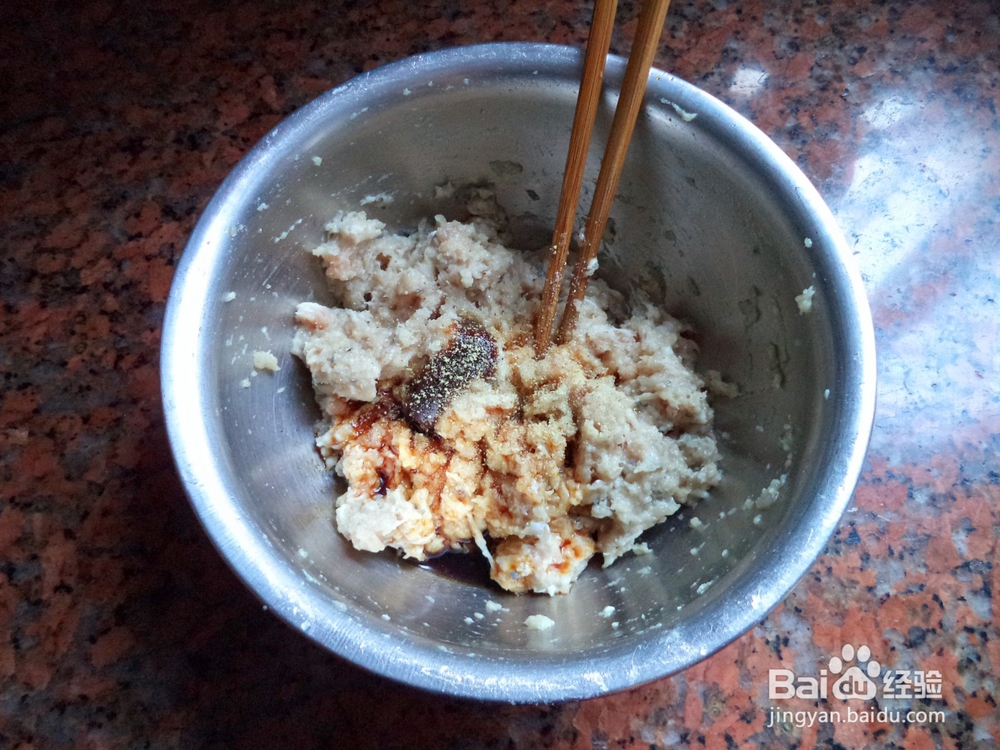 木耳酿肉怎么做