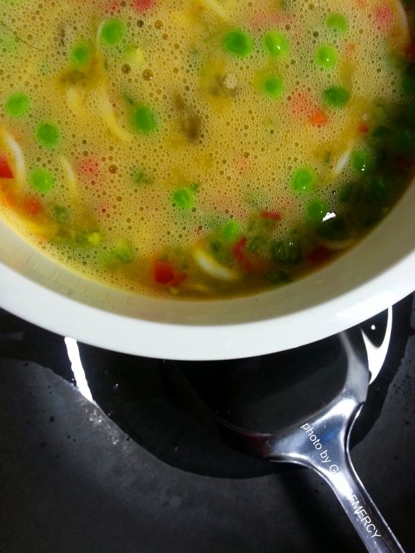 鸡蛋烩虾仁银鱼