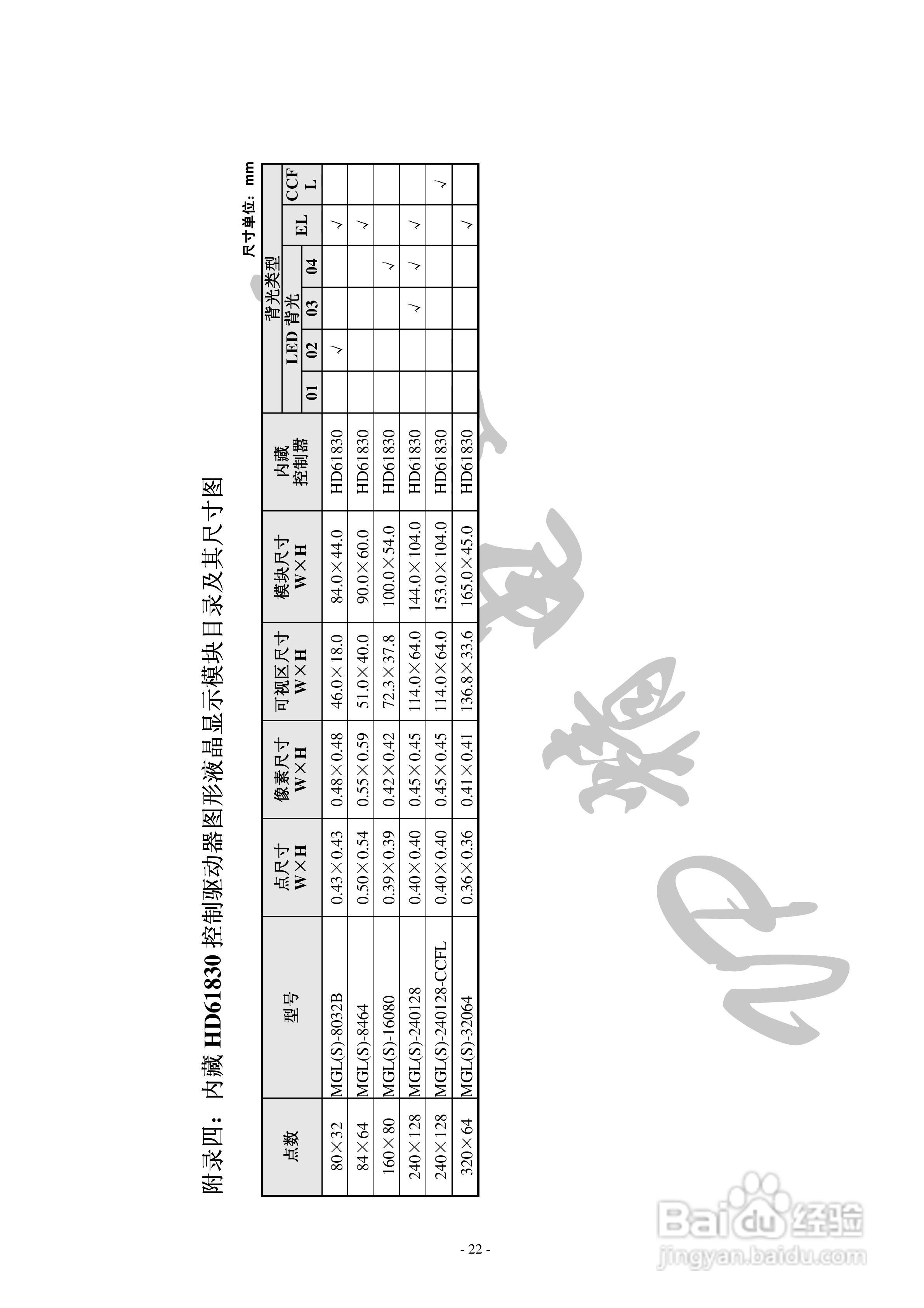 HD618300控制器图形液晶显示模块使用手册:[3]