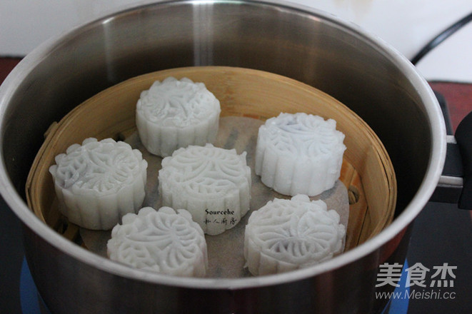 紫薯水晶饼的做法