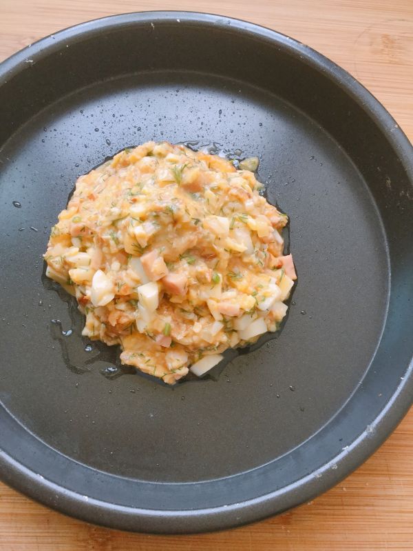 茴香奶酪焗面包碎